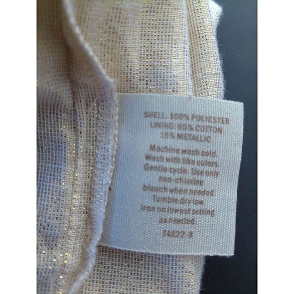 Decree Shimmer Tulle Skirt Sz‎ S Gold Sparkle Elastic Waist Excellent Condition - Picture 4 of 6